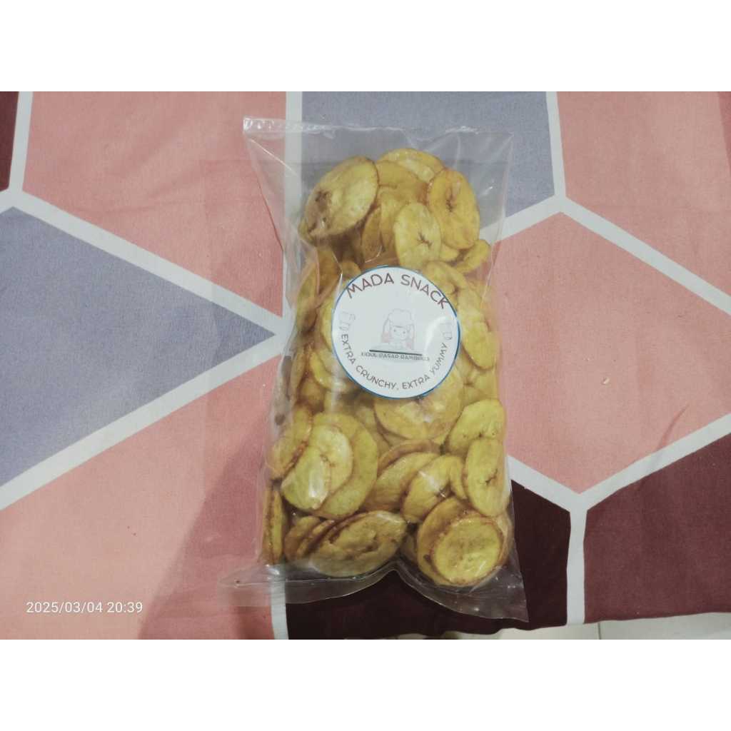 

Keripik Pisang Manis / Keripik Pisang Bulat 200 Gram