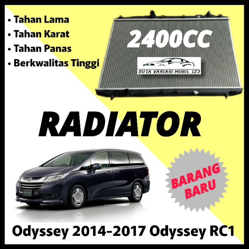 Radiator Odyssey 2014 2015 2016 2017 Odyssey RC1 2400CC
