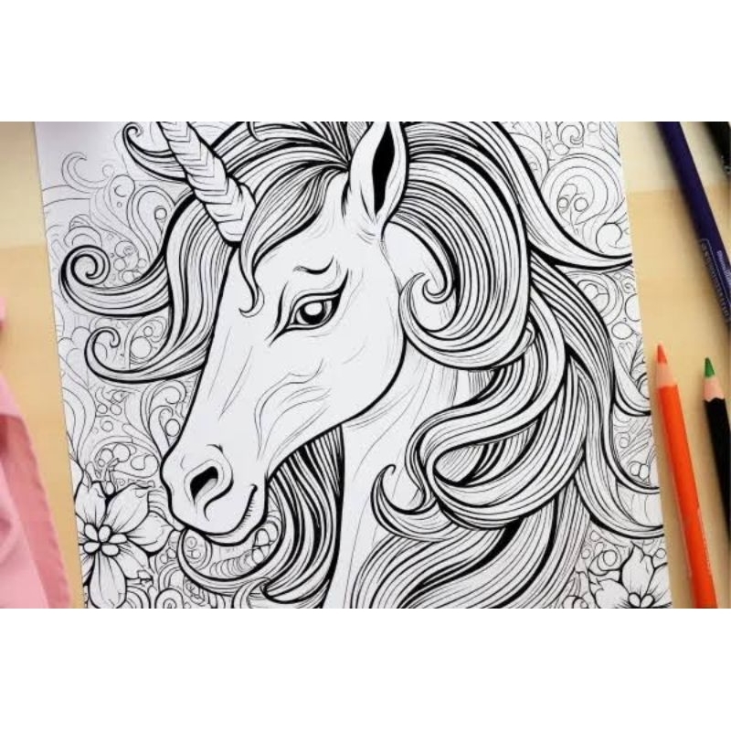

gambar mewarnai A4