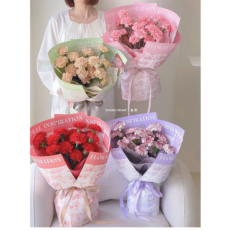 

Flower Wrapping Valentine Days Flower Inspiration