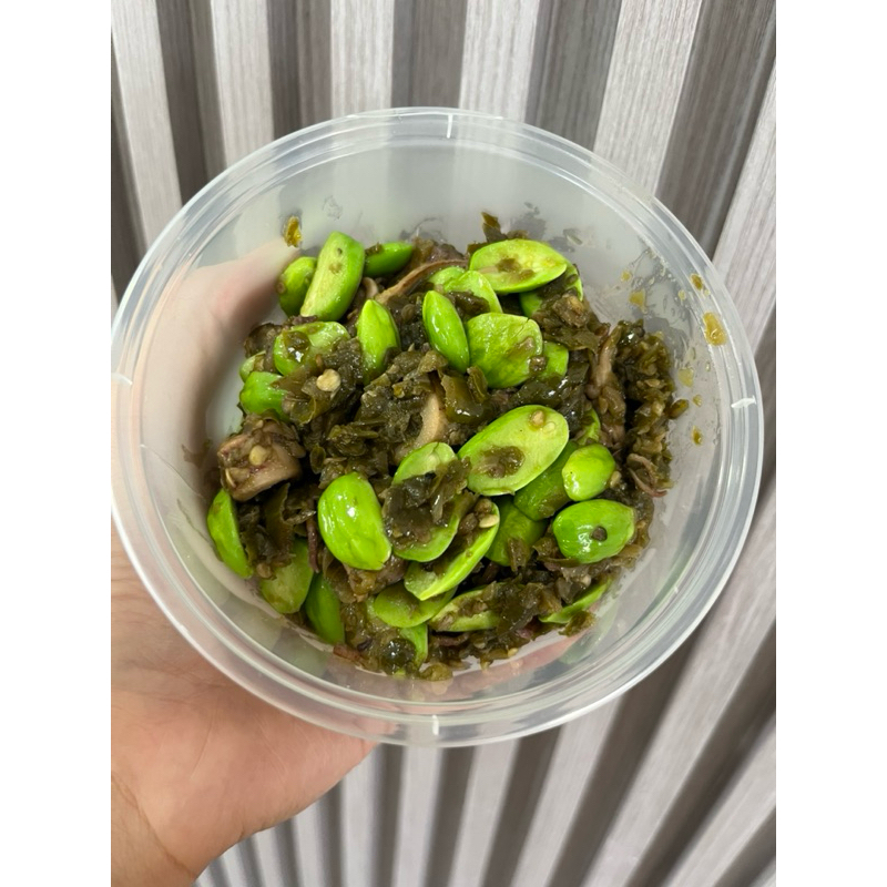 

cumi pete sambal ijo