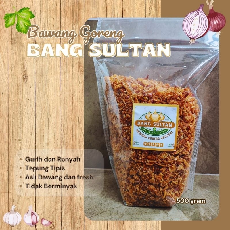 

sultan nya bawang goreng 500grm antep