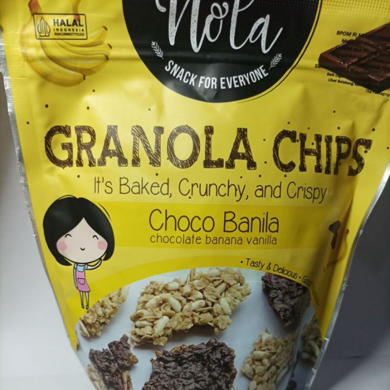 

nola granola chips choco banila
