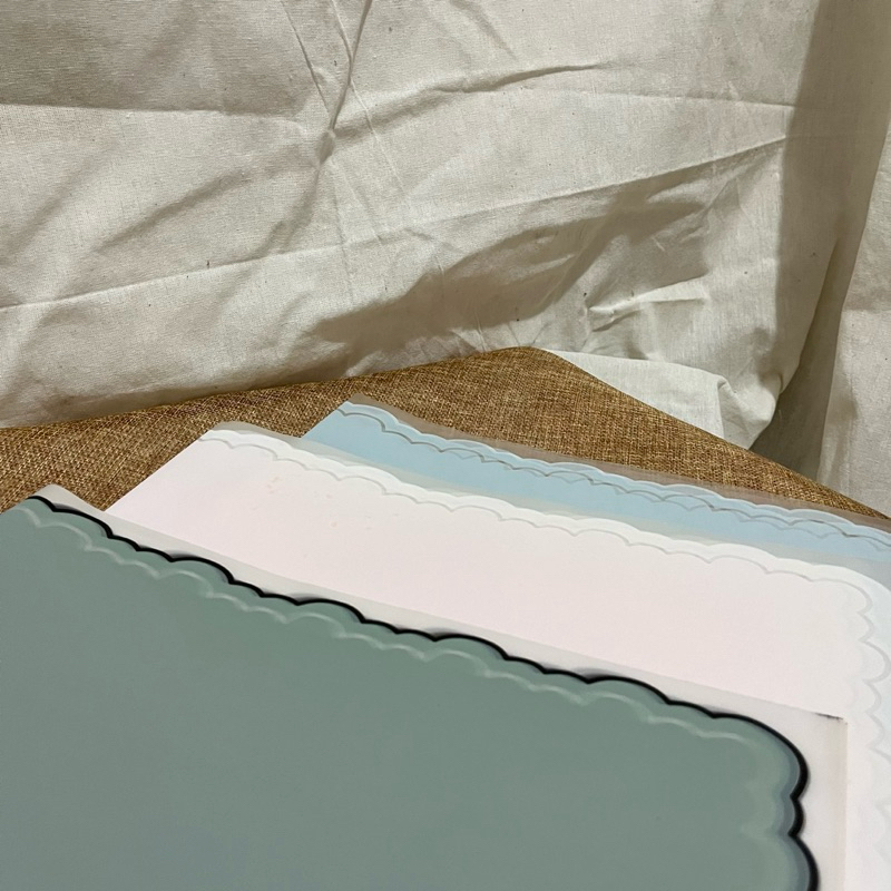 

[ECER] WG-WR010 Flower Wrapping Varian List Awan Premium Paper Florist Kertas Buket Bunga Korea Cellophane List Awan