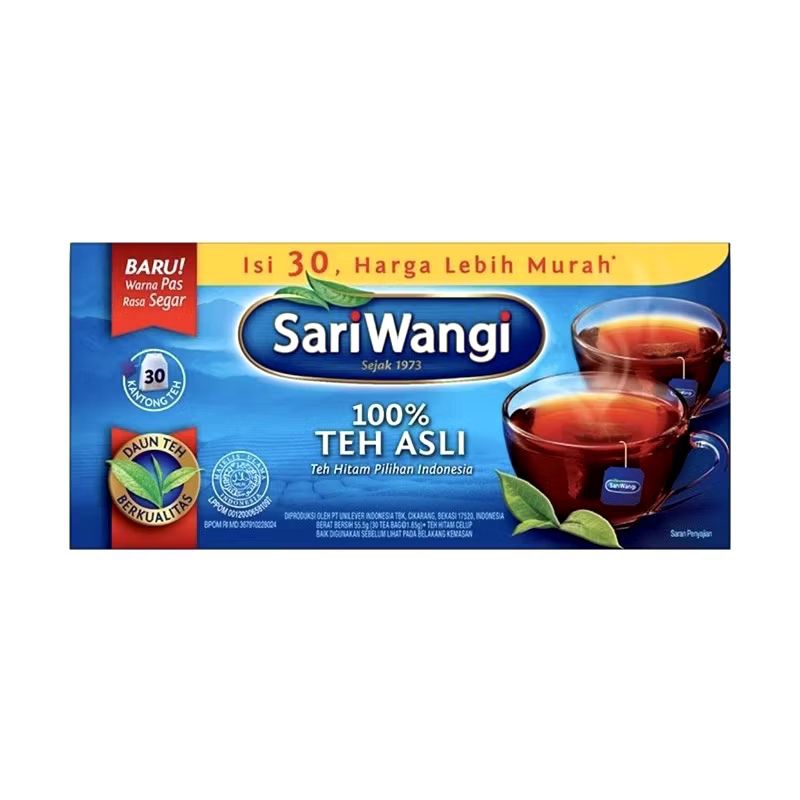 

sari wangi asli teh celup asli isi 25 1,85g