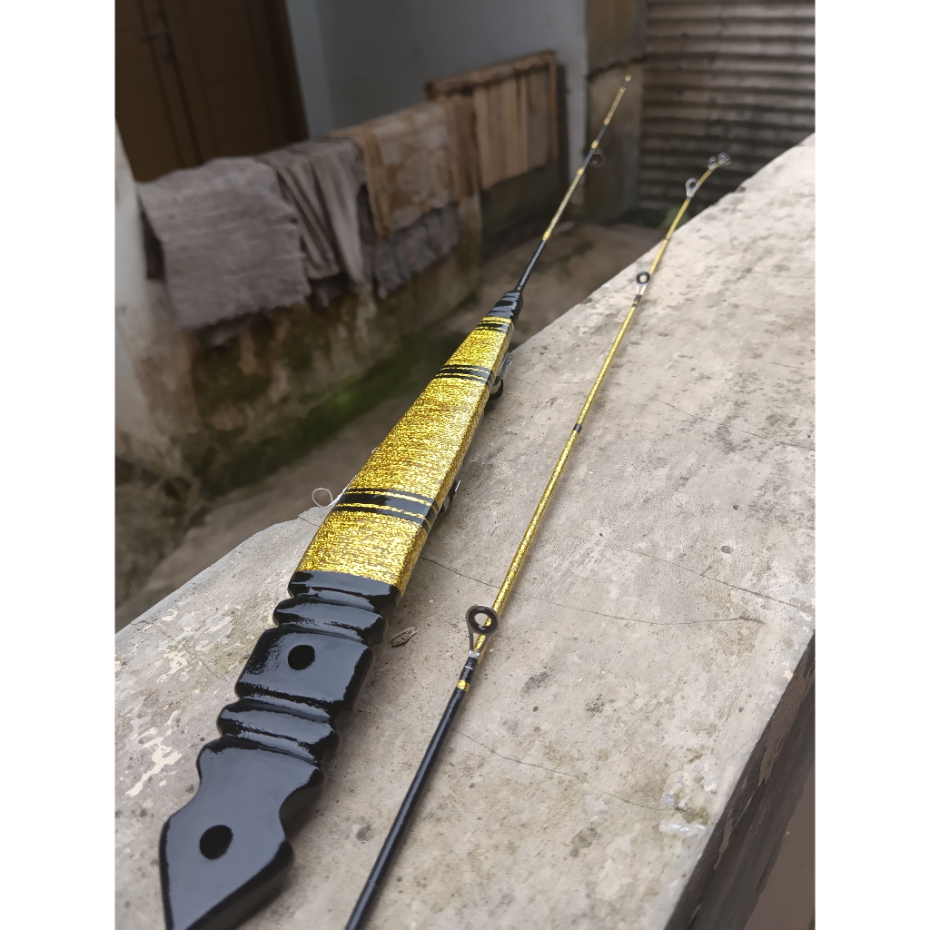 Joran wader premium super lentur 150cm (gold)