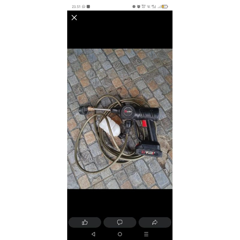 steam cordless motor mobil merk miniko