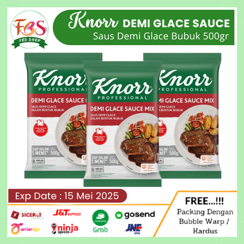 

KNORR Demi Glace Sauce Mix Pouch 500gr