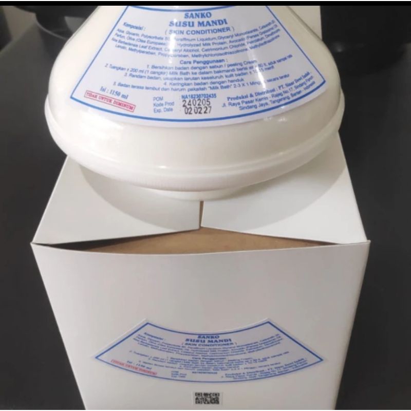 mandi susu sanko