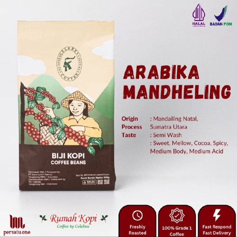 

Kopi Arabika Mandheling ( Kopi Biji )