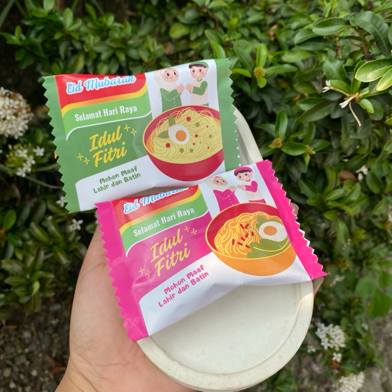 

[30pcs] amplop lebaran bentuk mie