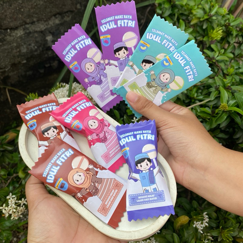 

PAKET 60pcs amplop permen terbaru milkita santri