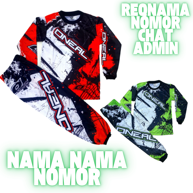 Jersey baju balap motor baju cross/baju balap sepeda anak