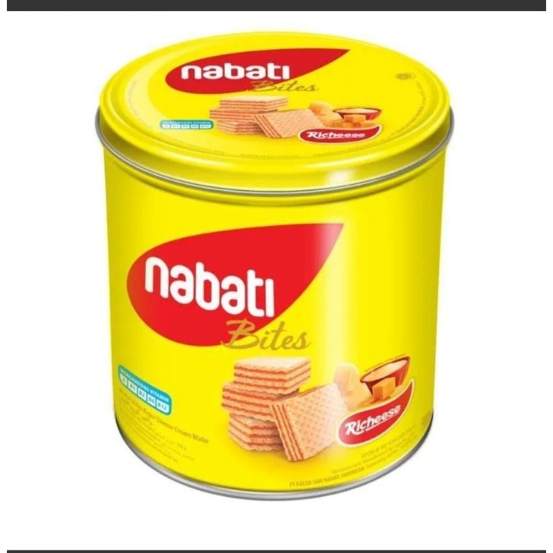 

Nabati kaleng 240gram Keju