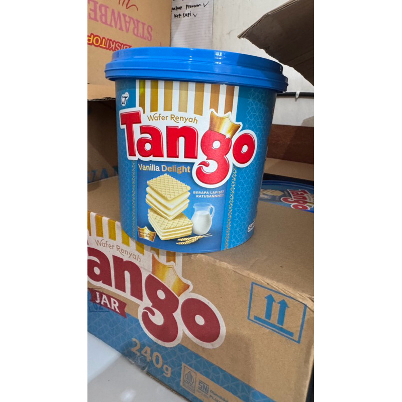 

Tango Jar Vanilla 1 karton isi 6
