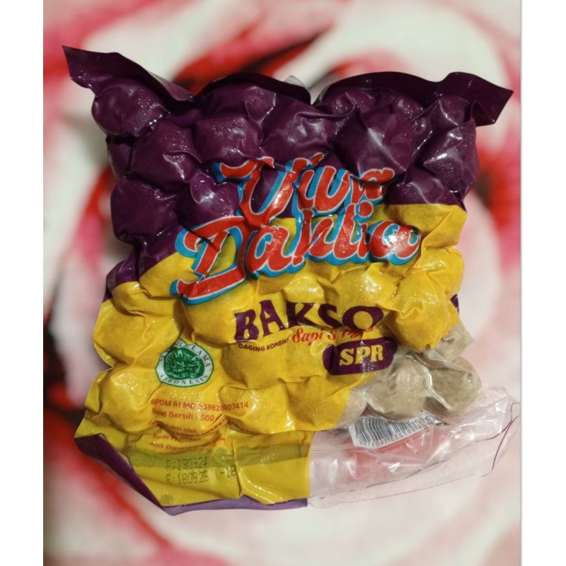 

Viva Dahlia Bakso Sapi dan ayam kemasan 500 gram