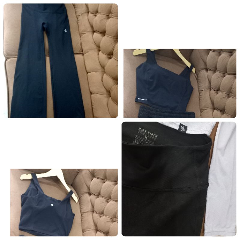 Xexymix crop dan Legging Cutbray