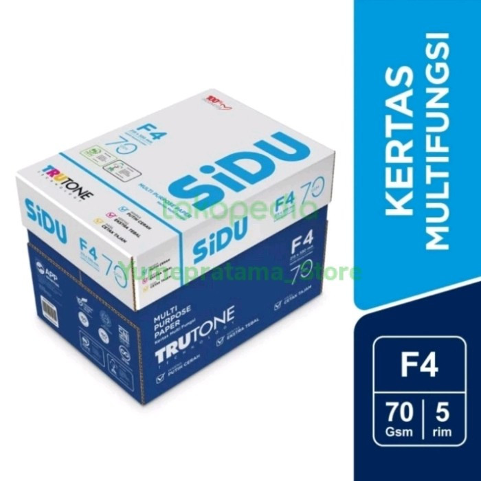 

KERTAS HVS SIDU 70 GRAM 1 DUS