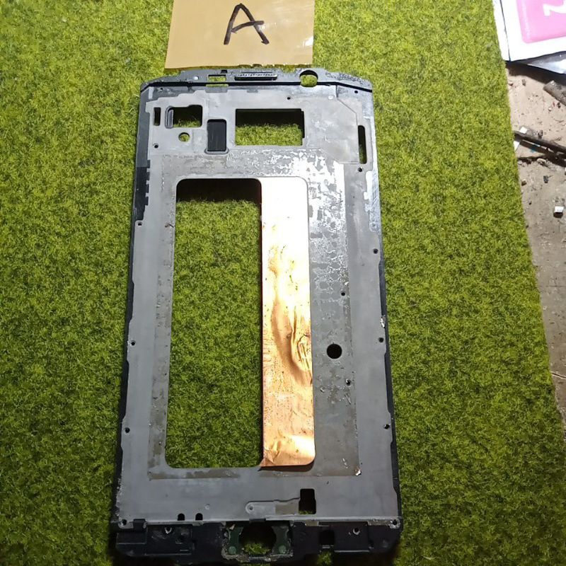 frame dudukan lcd Samsung galaxy note 5 original bonus