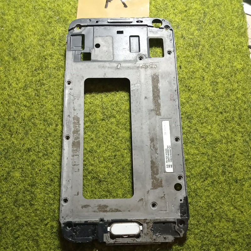 frame dudukan lcd Samsung E500 E5 2015 original putih