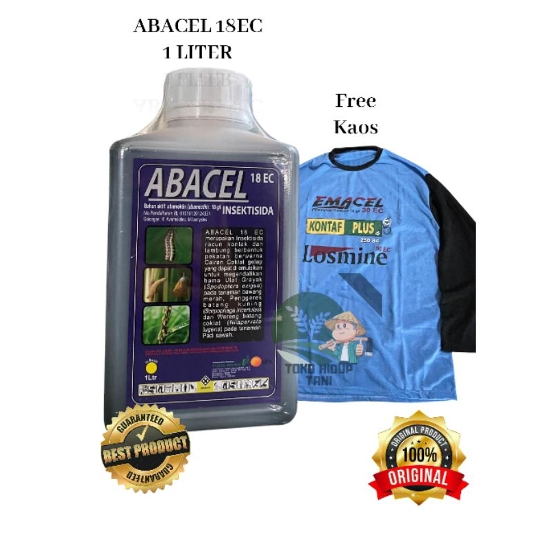 ABACEL 18EC 1LITER FREE KAOS/INSEKTISIDA ABACEL 18EC