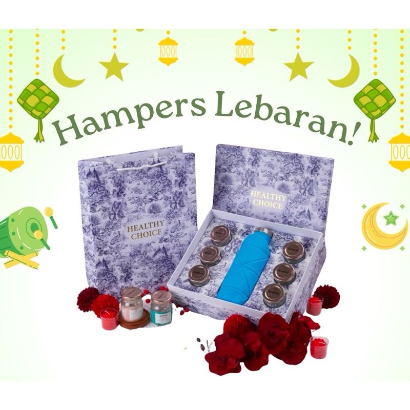 

PARCEL HAMPERS LEBARAN / PARSEL IDUL FITRI PREMIUM BOX HAMPERS LEBARAN / HAMPERS LEBARAN REALFOOD MINUMAN WALET KESEHATAN BPOM