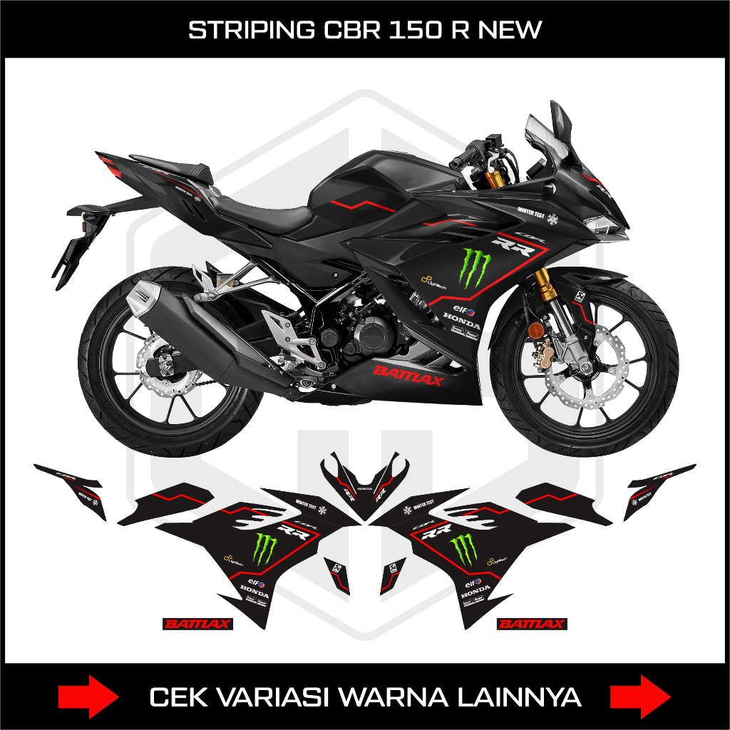 STRIPING CBR 150R K45R NEW / DECAL STIKER HONDA CBR K45R 150R