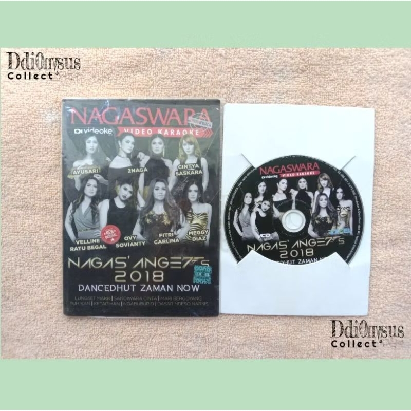 VCD Original Dangdut Nagaswara - Nagas Angels 2018 Dancedhut Zaman Now