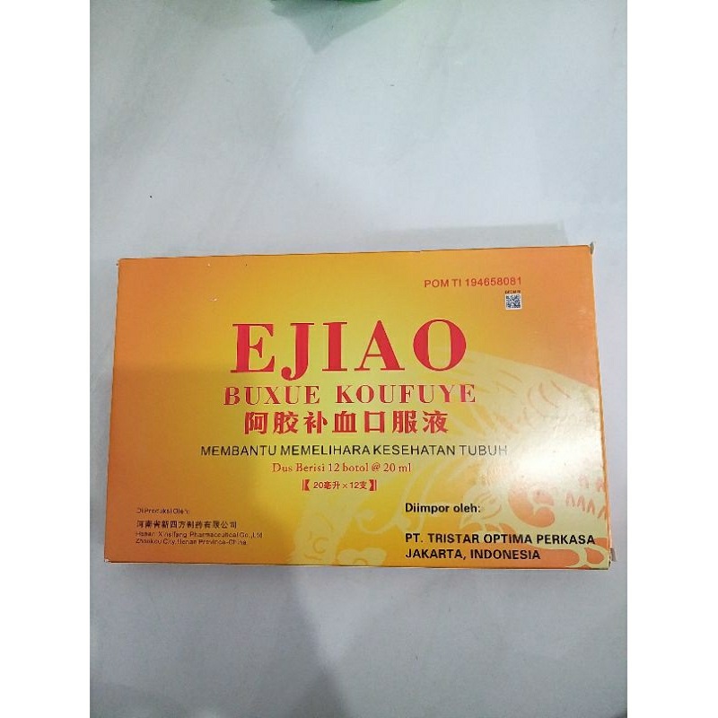Ejiao Buxue Koufuye (1ktk=12btl) + Bubble