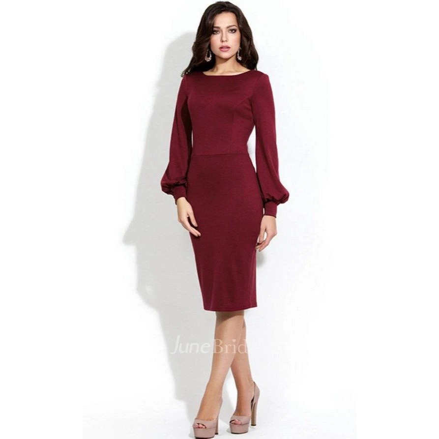 Eghalisa - Referensi dress wanita bahan scuba premium strecht midi dress.