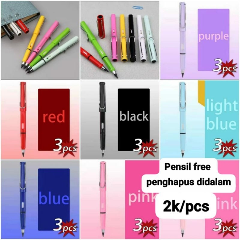 

pensil eternal free penghapus didalamnya