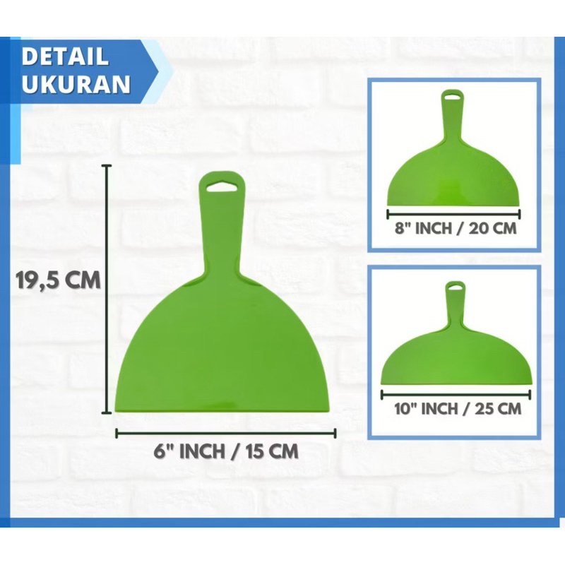Kape/Skrap Plastik Gypsum Bergagang