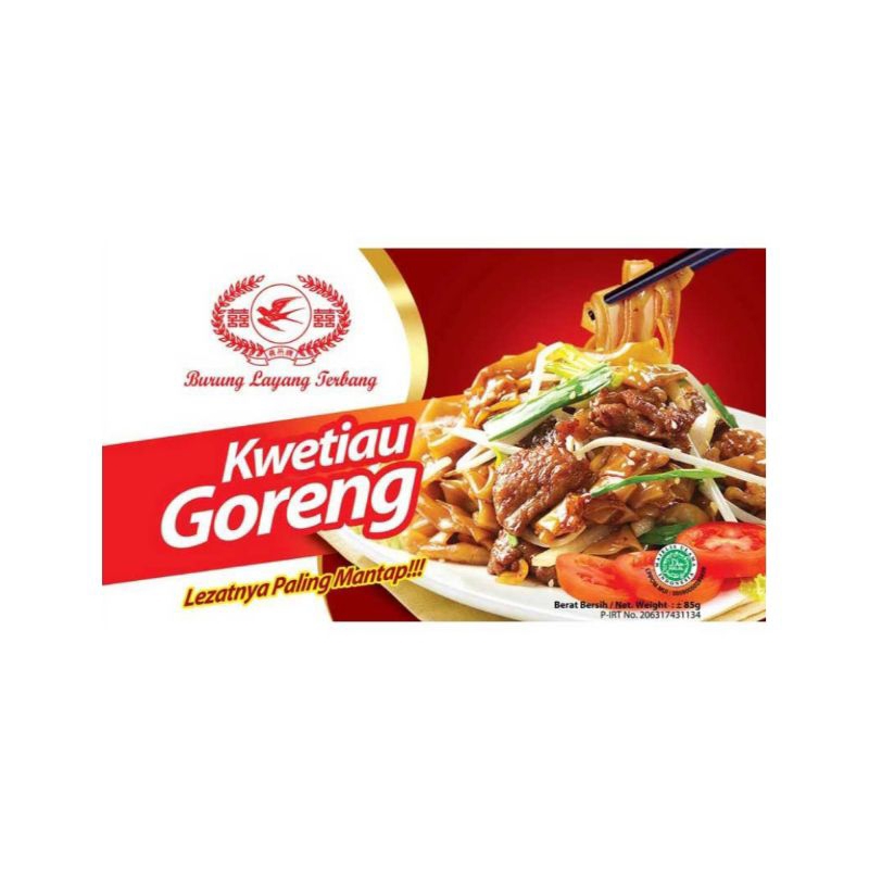 

Burung Layang Terbang Kwetiau Goreng Instan 85 g