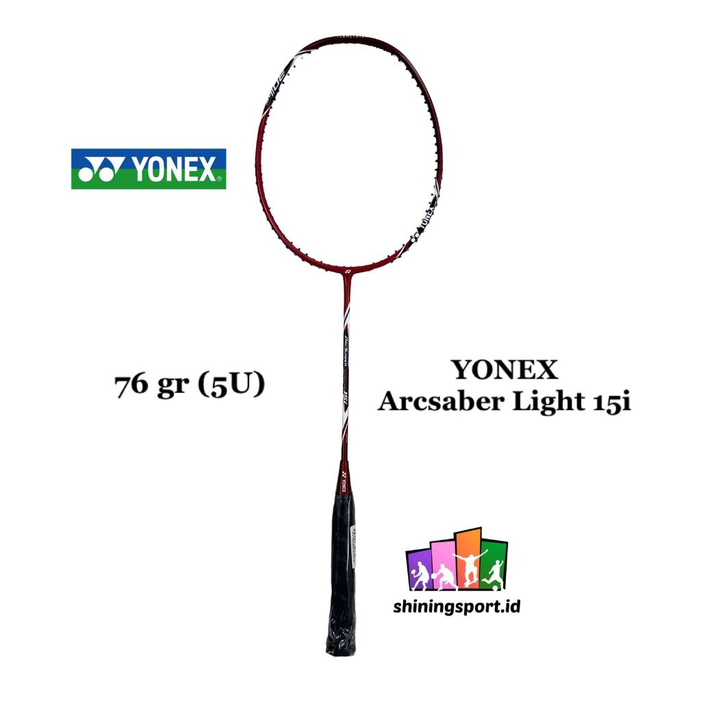 Raket Badminton Yonex Arcsaber Light 15i (+ Free Towel Grip 2 pcs)