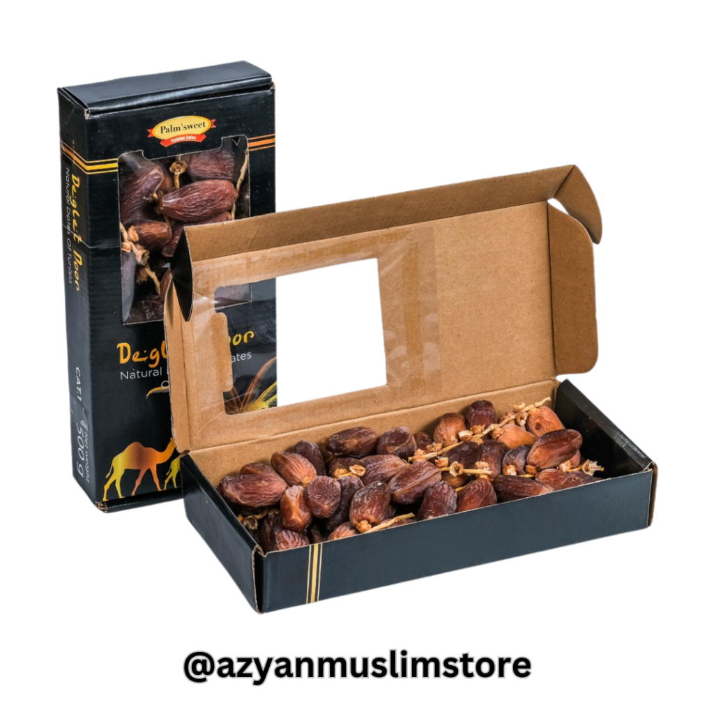 

Kurma Palm Sweet Tunisia Tangkai Kemasan 500 Gram