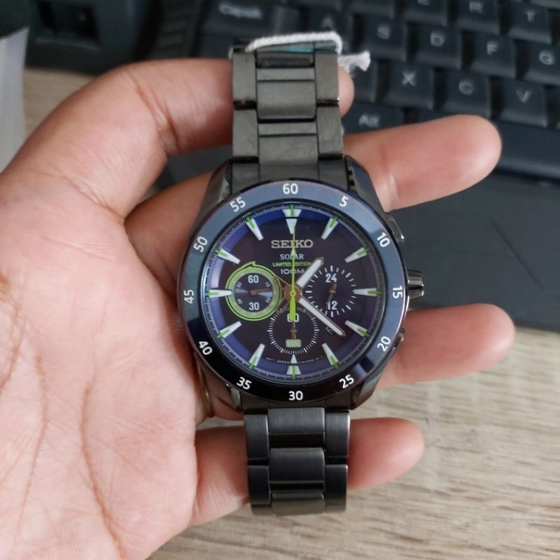 SOLD PRELOVED JAM TANGAN PRIA SEIKO SOLAR ORIGINAL SECOND