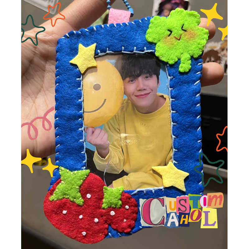 

[PO] Custom Felt cardholder