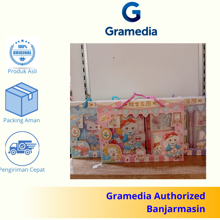 

Gramedia Banjarmasin - KA IMPRO DIARY SET 16216 BEAR
