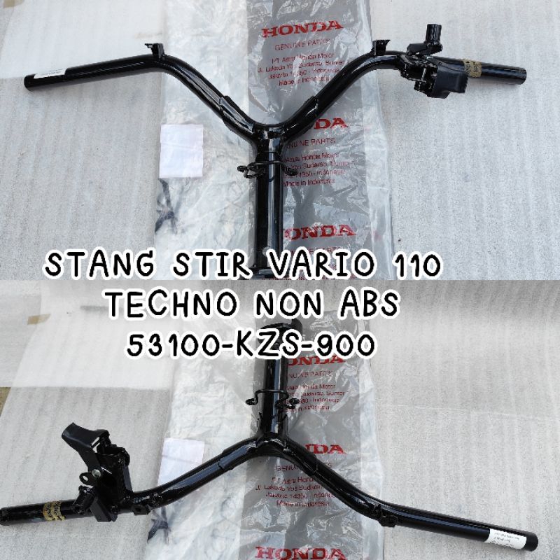 Stang Setir Honda Vario Tecno110 non CBS 53100KZS900 AHM