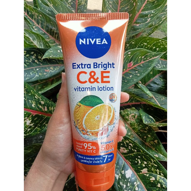 [NEW] Nivea Extra Bright C&E Vitamin Lotion Made in Thailand 180ml