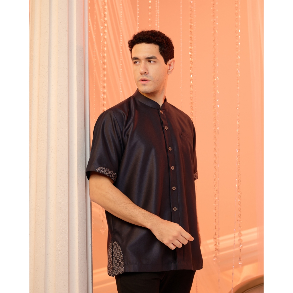 Ranti - Cakra Koko - Koko Lengan Pendek - Koko Navy