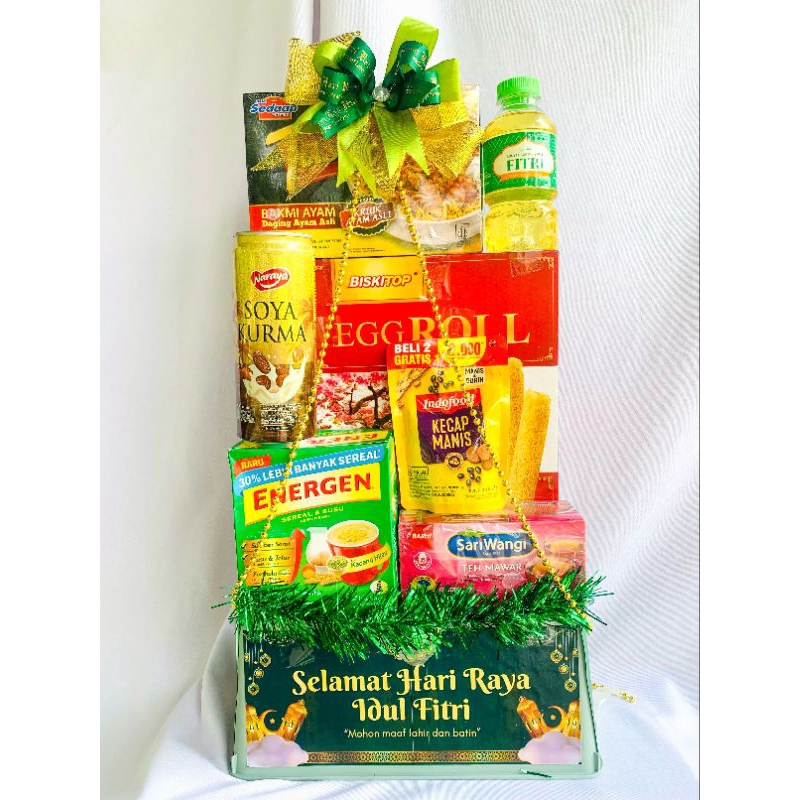 

PROMO (BISA KIRIM LUAR KOTA) Parcel Lebaran Idul Fitri Murah/ Parcel Bojonegoro/ Parcel Lebaran Murah/ Parcel Surabaya isian bisa custom sesuai request