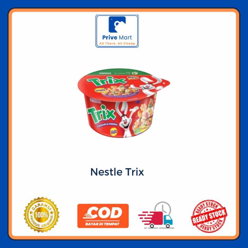 

Nestle Trix Sereal Biji Jagung Utuh Rasa Buah 30g Prive Mart