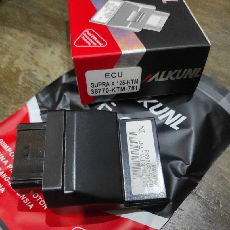 ECU supra x 125 old injeksi 38770KTM7810 Mikuni