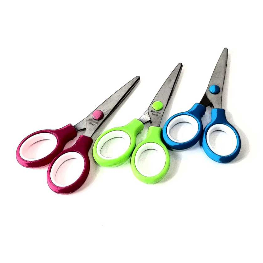 

Harga ( 1pcs ) Gunting Kecil Warna SQUEEZY SC-SQ01 Scholl & Children SCISSORS Original