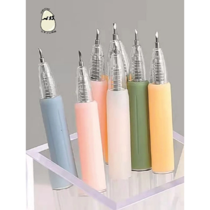 

House Station - Cutter Pen Cutter Stiker Pulpen Pisau Pencil Knifes Cutter Pena Pisau Stiker Pisau Sticker