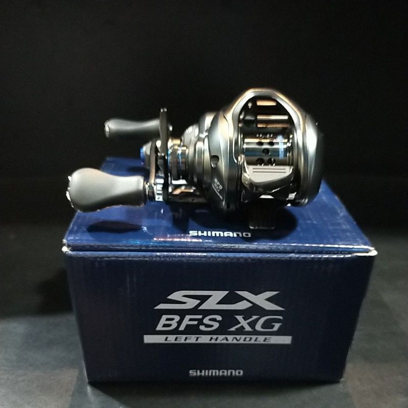 Reel Baitcasting Shimano SLX BFS XG (Left) 2021 - Garansi Resmi Original Shimano