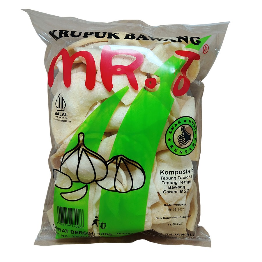 

MR J KRUPUK BAWANG 150 GR