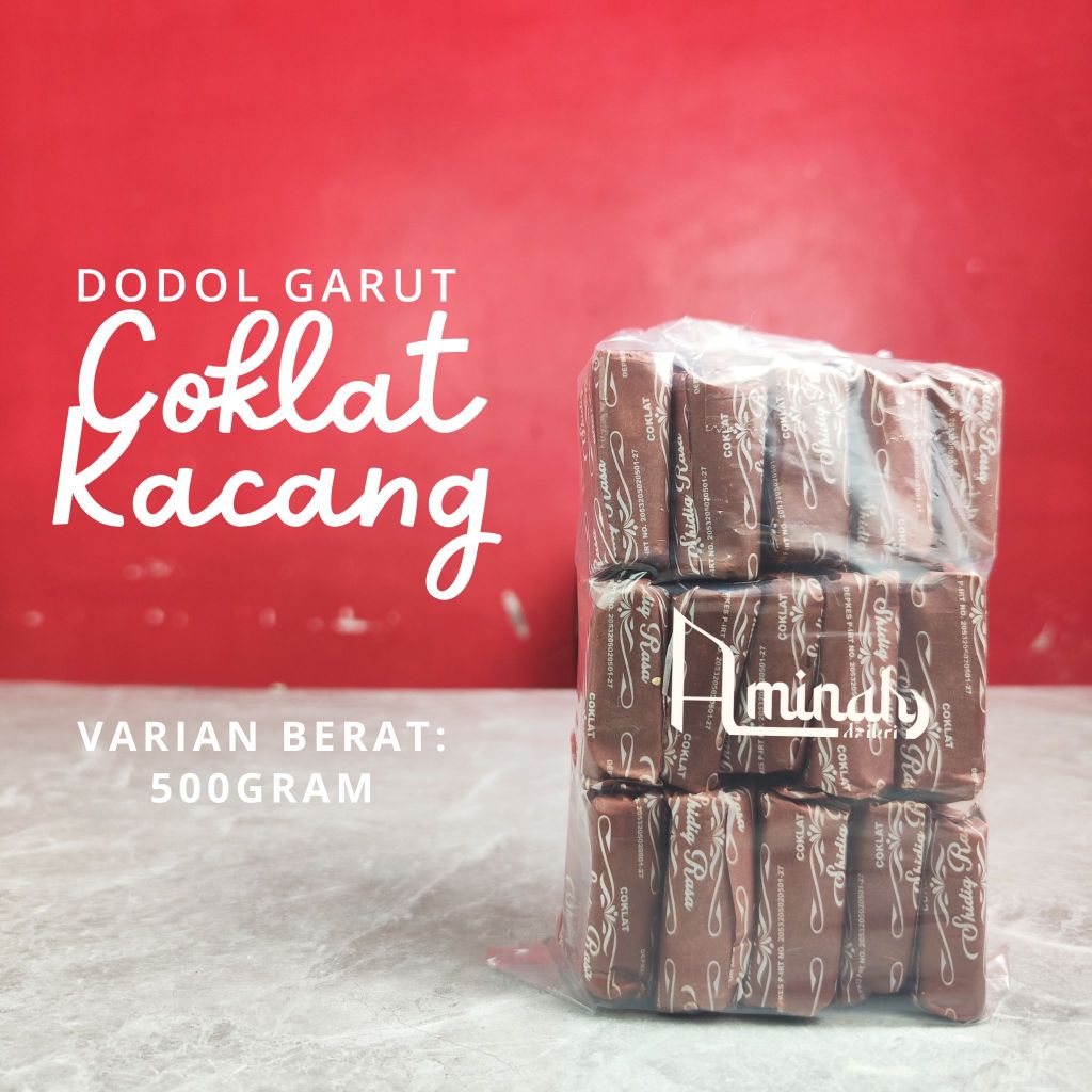 

Dodol Garut Coklat Kacang 500gram Oleh-oleh Khas Garut