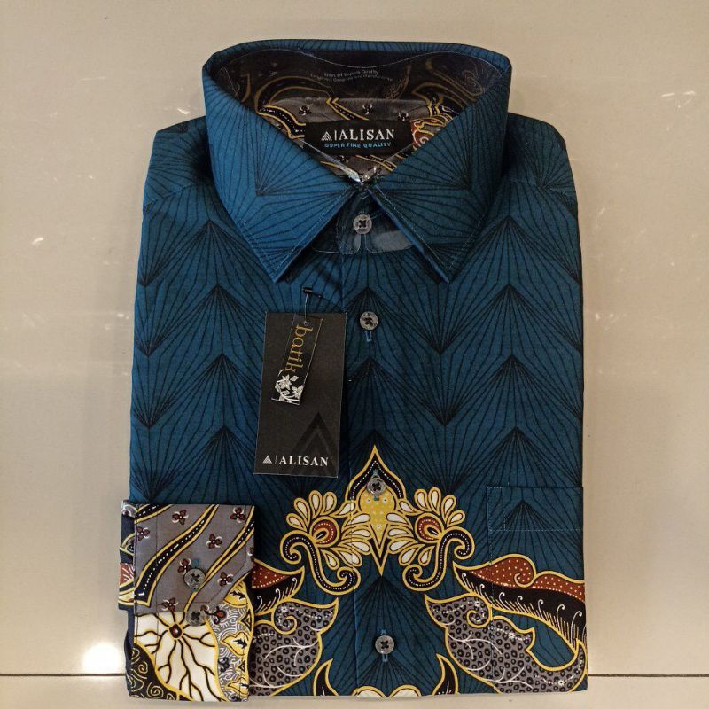 Alisan Batik Lengan Panjang Reguler Motif Terbaru